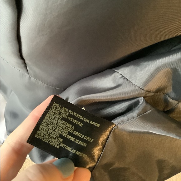 NWOT Worthington Peplum Blazer | Gray | SZ 12 - Picture 5 of 6